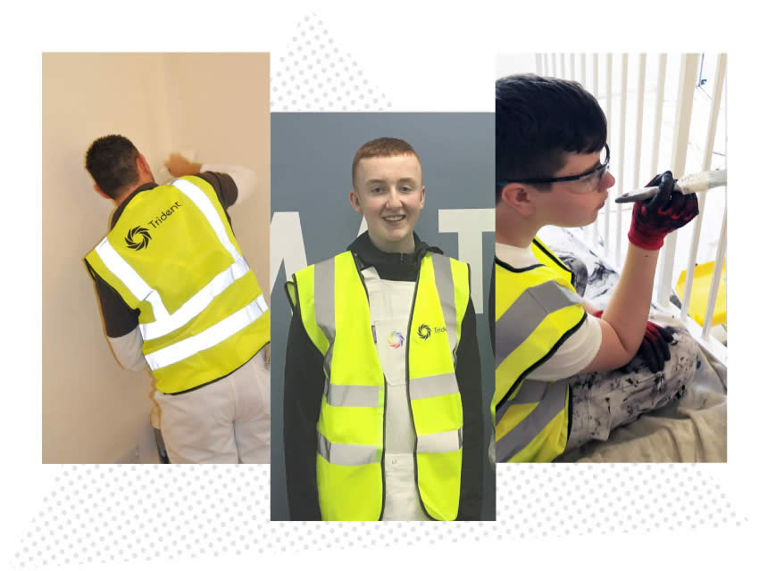 Apprentices working at trident